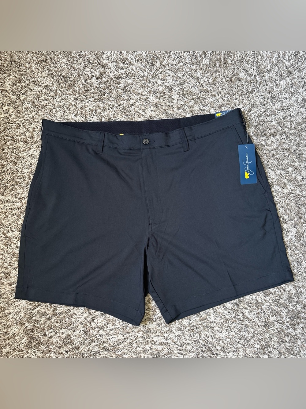 JACK NICKLAUS MENS PERFORMANCE STRETCH GOLF SHORTS BLACK, Size 40